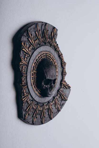 Skull and Wheat: Symbols of Life and Death