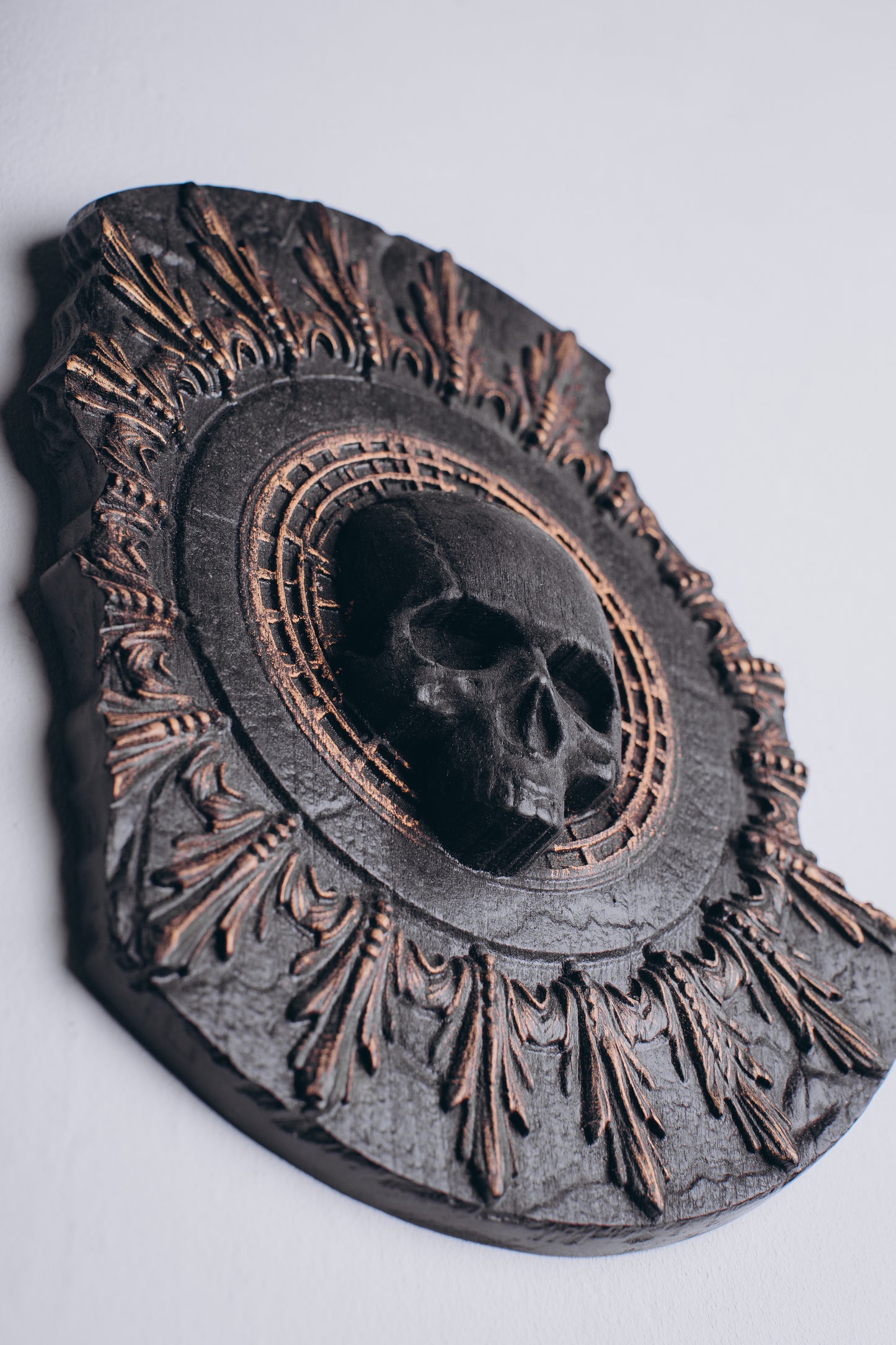 Skull and Wheat: Symbols of Life and Death