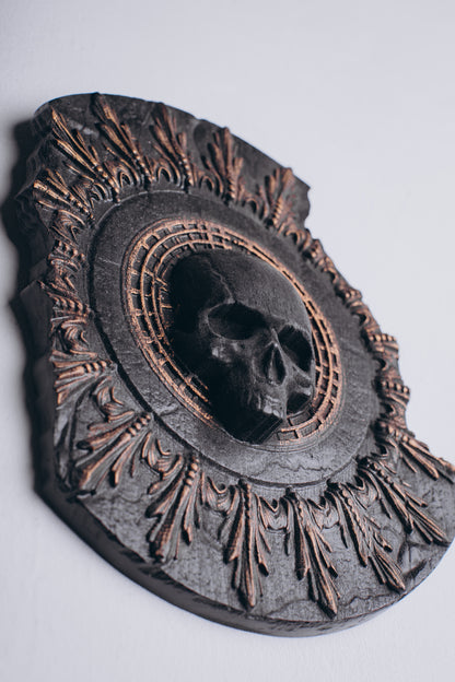 Skull and Wheat: Symbols of Life and Death
